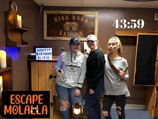 Escape Molalla