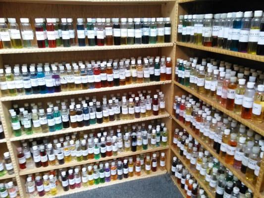 Over 1,000 body oils, African raw shea butter, incense, soaps, & more!