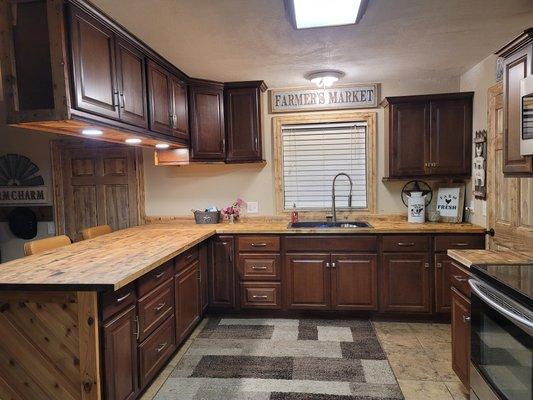 Custom kitchen remodeling