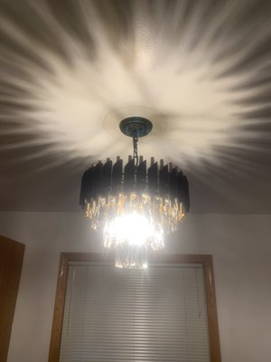 Small Crystal Chandelier