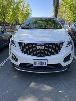 Cadillac XT5 400. (My rental)