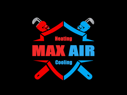 Max Air Heating & Cooling Company Logo