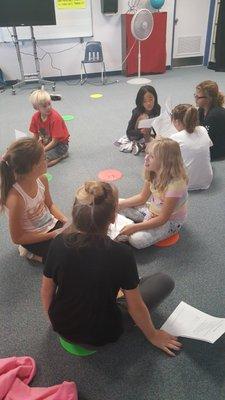 Children's Yoga & Peace Class Outreach