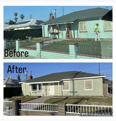 Before/ After Paint Job by O&R Construction