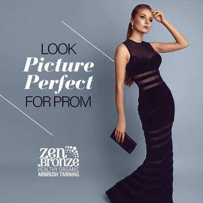 Get the perfect glow for Prom Night!  #ZenBronze #Bronze #prom #prom2k16 #prom2016 #organic #natural #spraytan