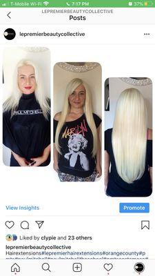 Microlink Hair Extensions