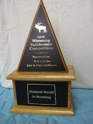 Custom built trophy