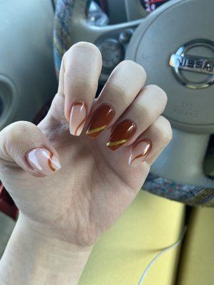 Gel manicure designs