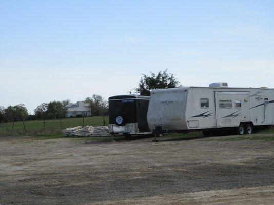 Our Outdoor Storage Area