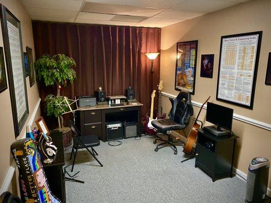 Studio for lessons, Located in Cornwallis Center