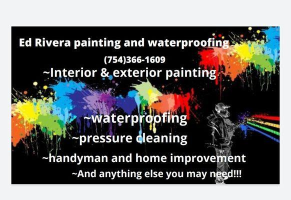 Ed Rivera Painting and Waterproofing