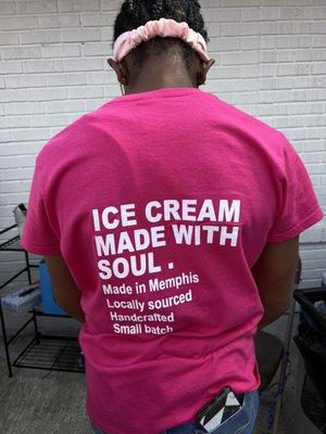 Kaye's Pints & Scoops - definitely made with SOUL! So creamy and yummy! What a sweet blessing to the soul in this Mid-south !