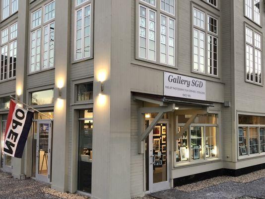 Gallery SGD.  we've got a new sign and we're open for business.