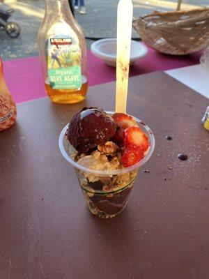 Small acai cup