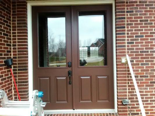 Door and door frame install