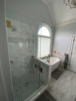 Master bath remodel