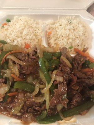 Szechuan beef