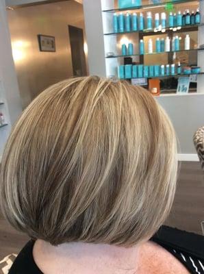 Color by Kimberly. Haircut by Jaafar