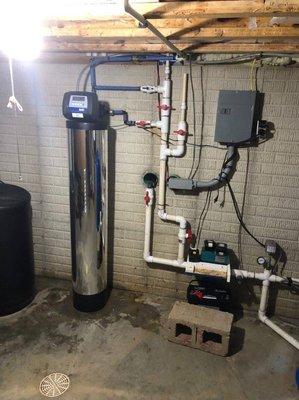 An Indiana Home install of our whole house water filtration system.