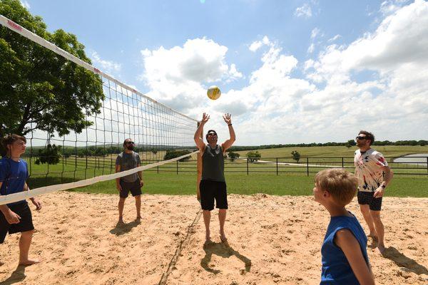 Volleyball with the gang!