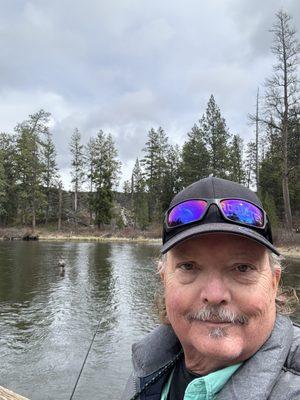 My passion is many rivers and lakes, and Central Oregon  I love angling by flyfishing and spincasting