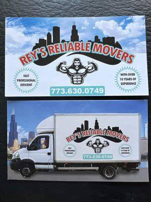 Reys Reliable Movers Call Us For A Free Estimates 773-630-0749