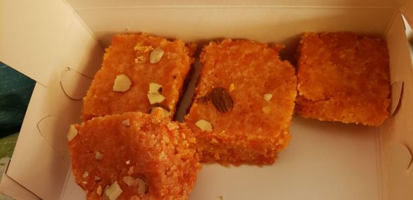 Gajar halwa (carrot halwa)