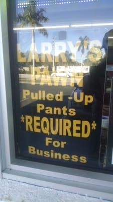 Pull up your pants people, Lol!