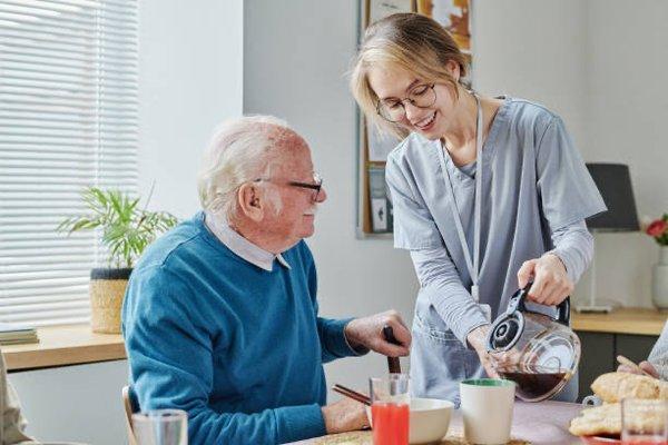 Coffee time and morning talks are special