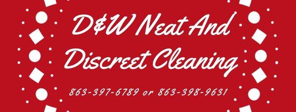 D&W Neat and Discreet Cleaning Services