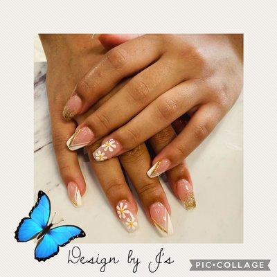 Simple nails design..