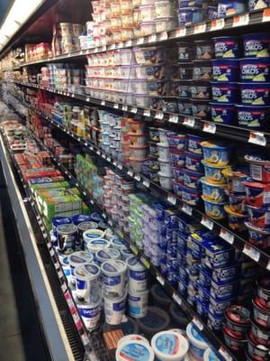 Yogurt aisle