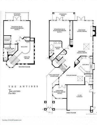 The Antibes floor plan