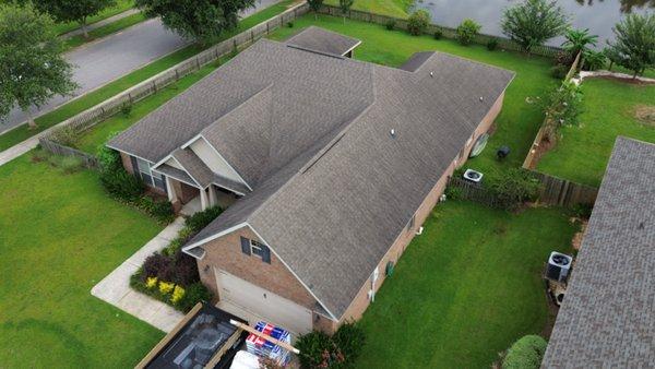 Before and after pics of Fortified roofs.