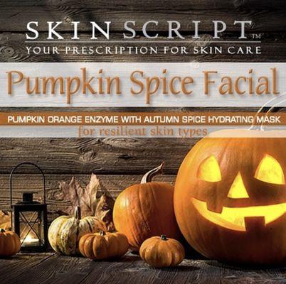 Pumpkin Spice Facial