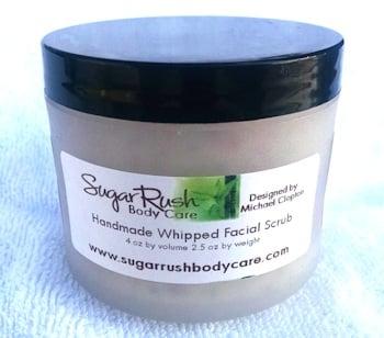 Esthetician approved, "Love Your Face" whipped facial scrub. Uses Jojoba beads and Green Tea flakes to gently remove dead skin.