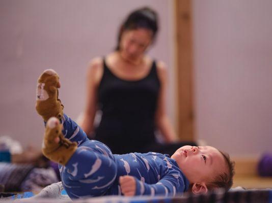 Postnatal and baby yoga classes with Jane Austin!