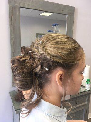 Formal updo