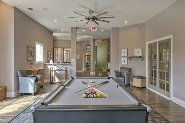 Pool Table in Clubhouse