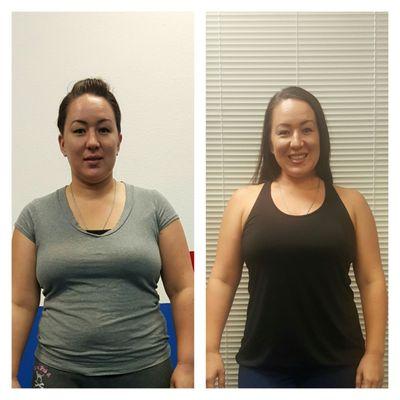 Melissa has LOST 25 POUNDS, 26 INCHES AND 5.2% BODY FAT!!!!