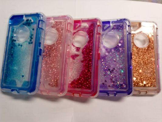 IPhone glitter cases!!