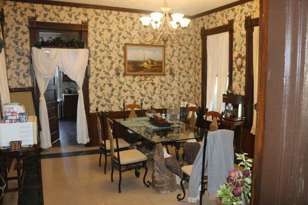 Dining Area for a great home cooked breakfast.