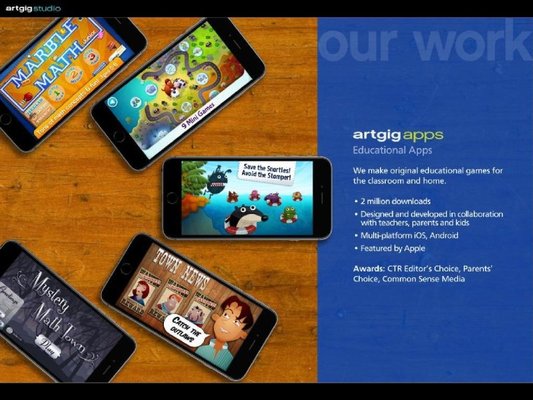 Artgig educational apps