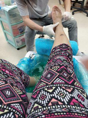 Pedicure time