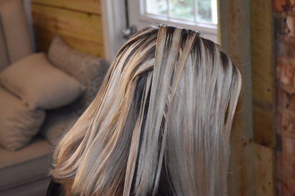 Balayage Haircolor Application