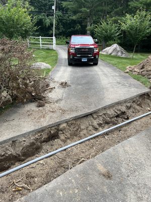 cutting access from cars or pedestrians