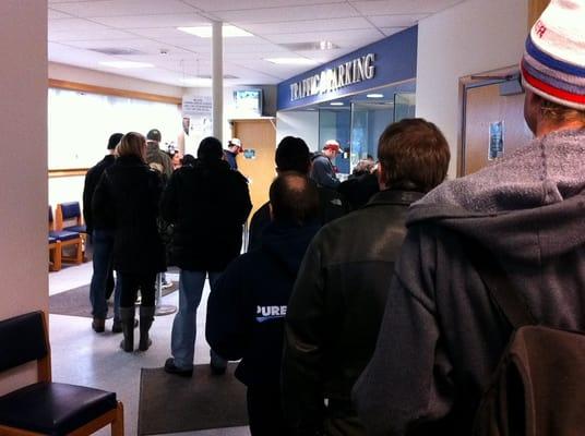 waiting for an ipad? nope, just waiting to pay