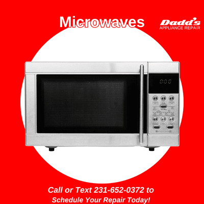 Call us for your next microwave repair!