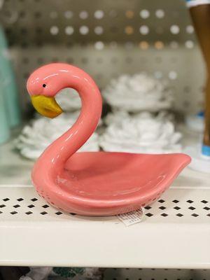 Healing Flamingos everywhere I go! Cute soap/jewelry dish :)