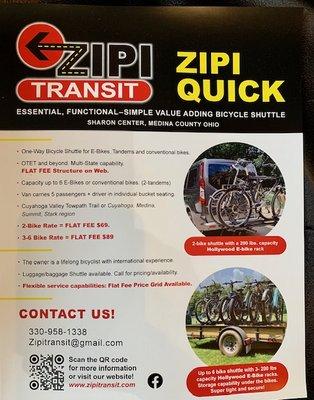 bicycle shuttle services